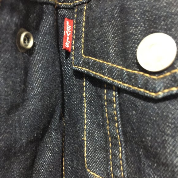 LEVI'S REVERSIBLE DENIM JACKETS SIZE M - Picture 5 of 9